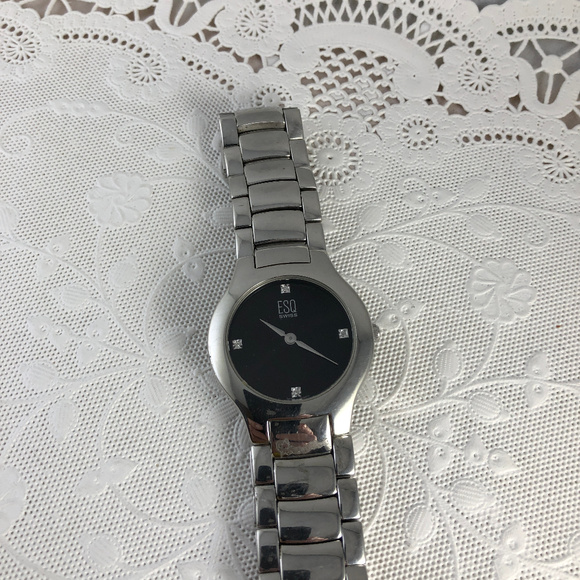 Vintage ESQ (Esquire) Movado Stainless Steel Watch - Picture 7 of 7